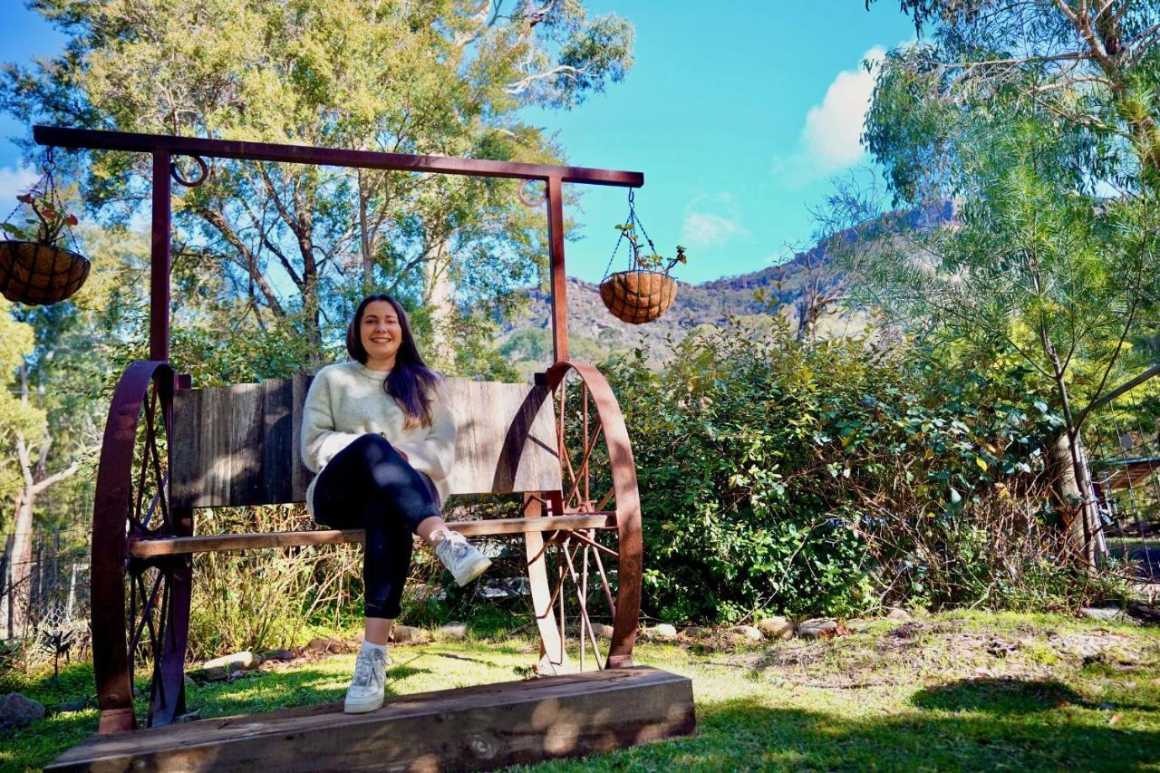 ホールズギャップ Cedar Country Retreatヴィラ エクステリア 写真